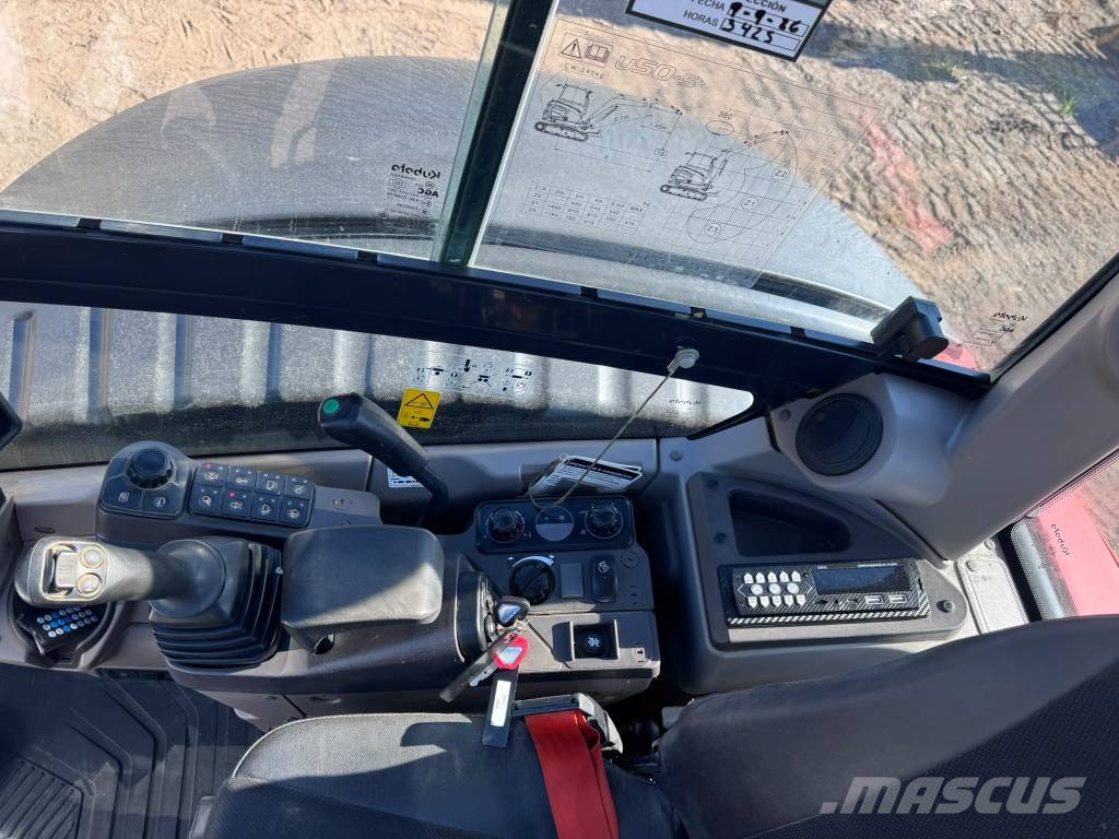 Kubota U 50-5 Mini rýpadlá < 7t