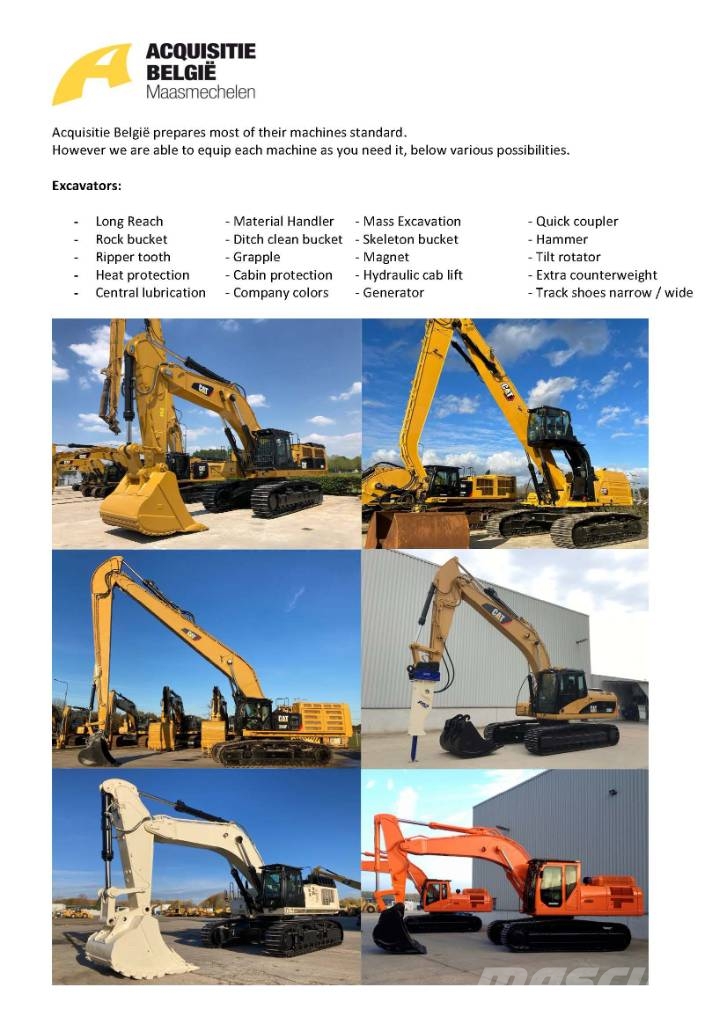 CAT 352 F Telakaivukoneet