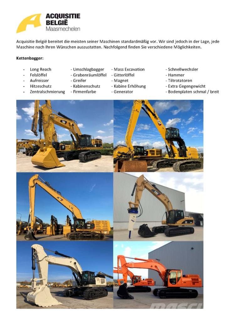 CAT 352 F Telakaivukoneet