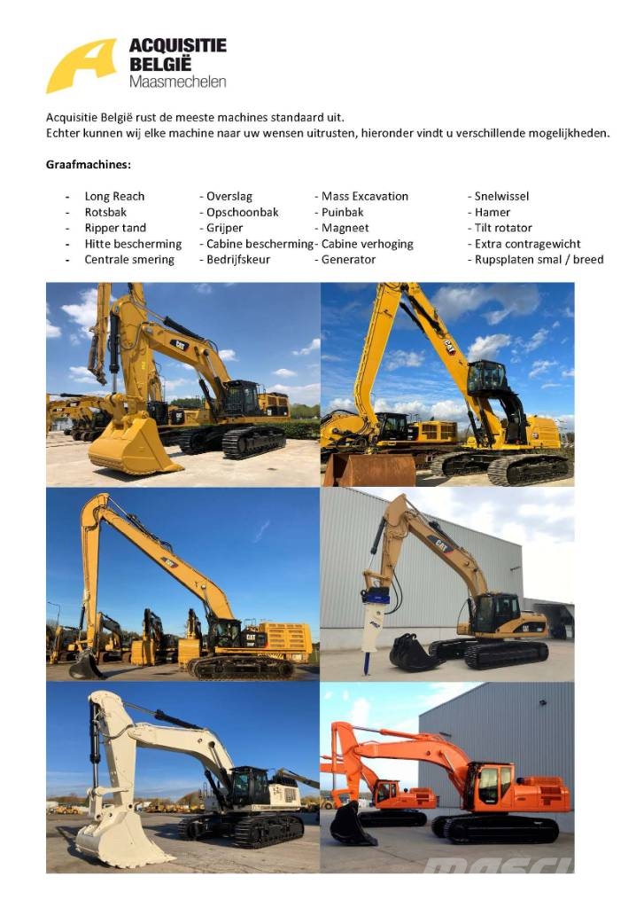 CAT 352 F Telakaivukoneet