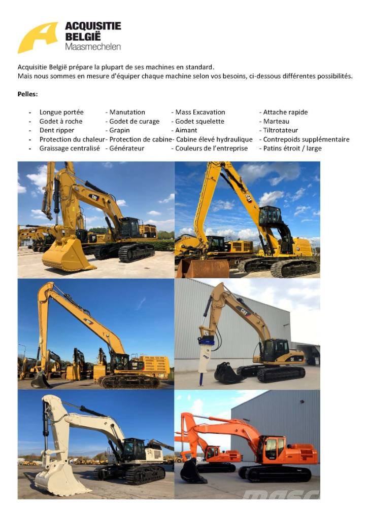CAT 352 F Telakaivukoneet