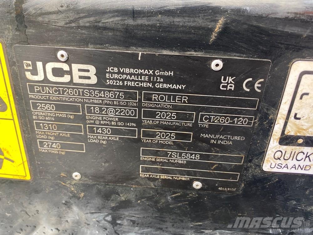 JCB CT260-120 Other rollers