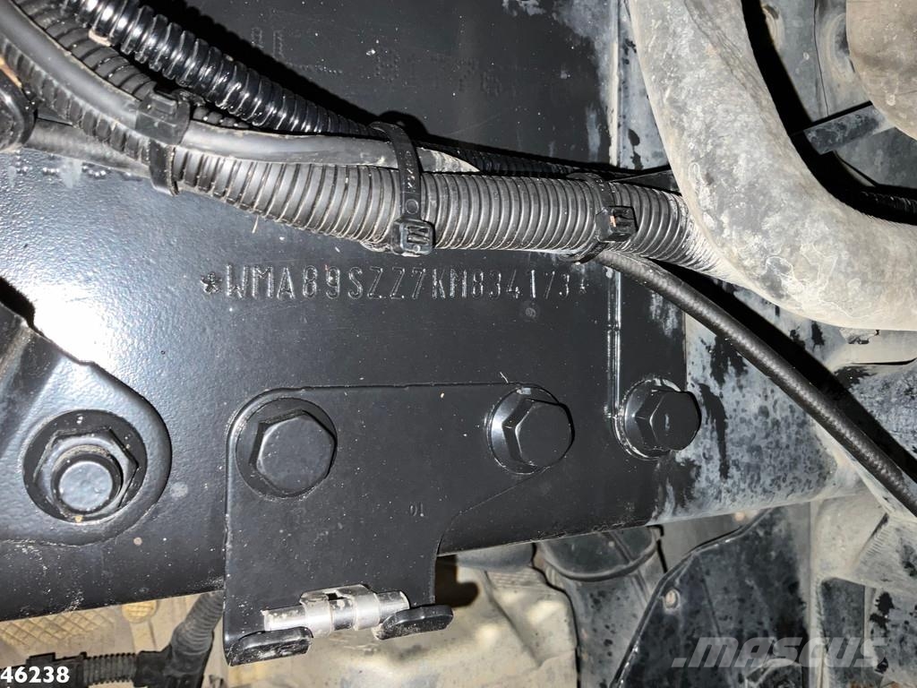 MAN TGS 28.460 Euro 6 20 Ton haakarmsysteem شاحنات الرافعات الخطافية
