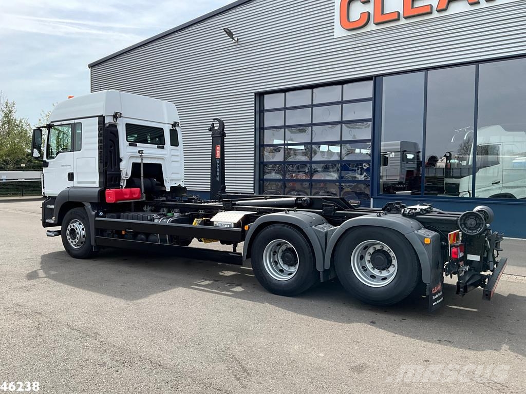 MAN TGS 28.460 Euro 6 20 Ton haakarmsysteem شاحنات الرافعات الخطافية