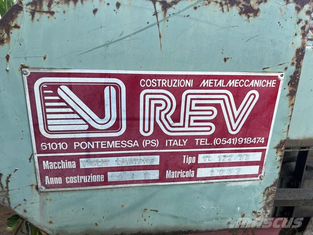 REV VL 122/55 Cilindrveida rotējošs siets
