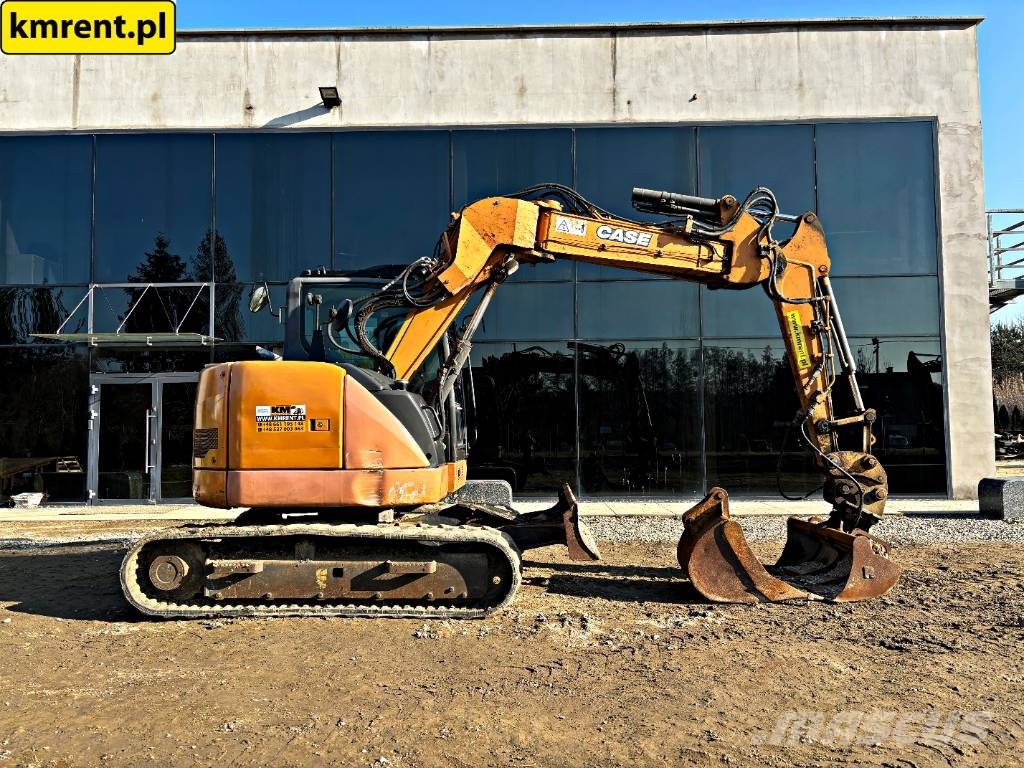 CASE CX 75 C SR | JCB 8085 MECALAC 8 MCR 10 MCR 履带挖掘机