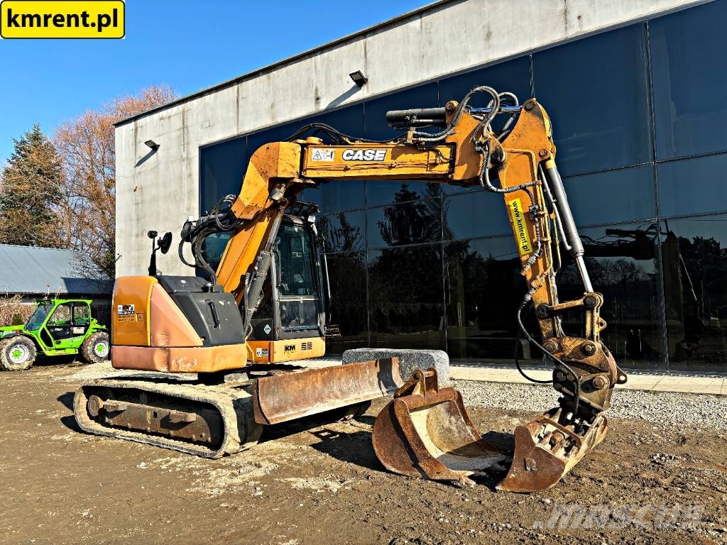 CASE CX 75 C SR | JCB 8085 MECALAC 8 MCR 10 MCR 履带挖掘机