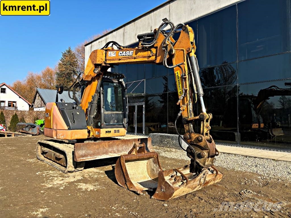 CASE CX 75 C SR | JCB 8085 MECALAC 8 MCR 10 MCR 履带挖掘机