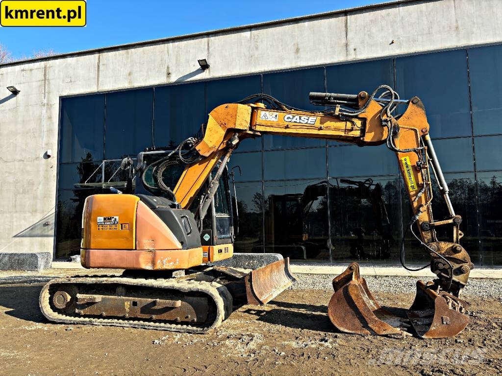 CASE CX 75 C SR | JCB 8085 MECALAC 8 MCR 10 MCR 履带挖掘机