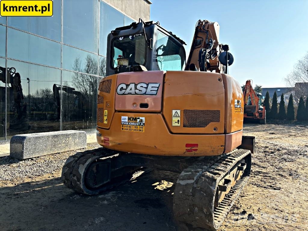 CASE CX 75 C SR | JCB 8085 MECALAC 8 MCR 10 MCR 履带挖掘机
