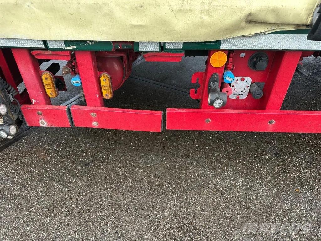 Meusburger 4 AXLE STEERING - DOUBLE EXTENDABLE UP TO 28 M - E نصف مقطورة مسطحة منخفضة