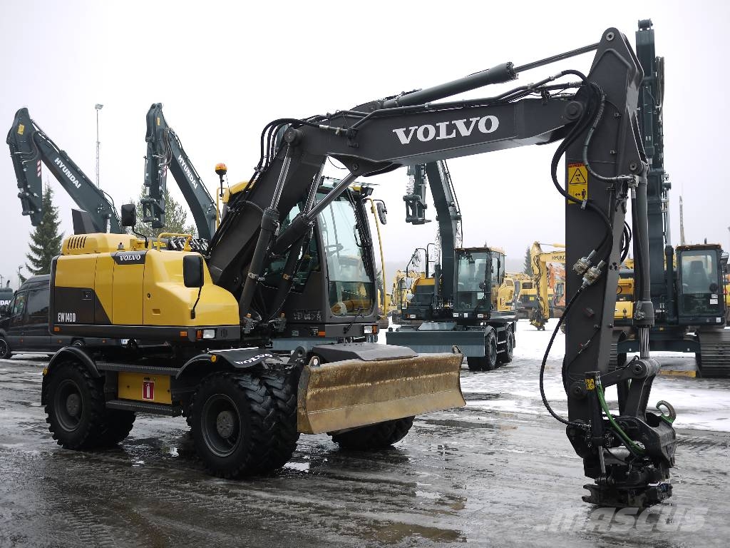 Volvo EW 140 D Kolesové rýpadlá