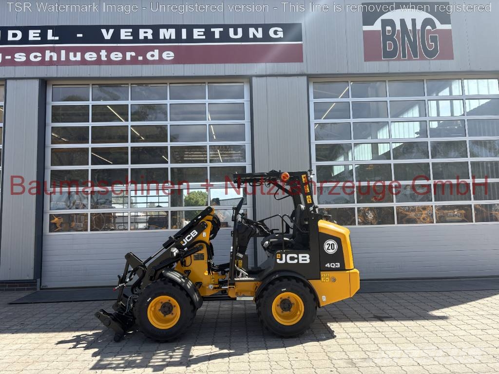 JCB 403 25PS Klappdach BJ 26 Iekrāvēji uz riteņiem