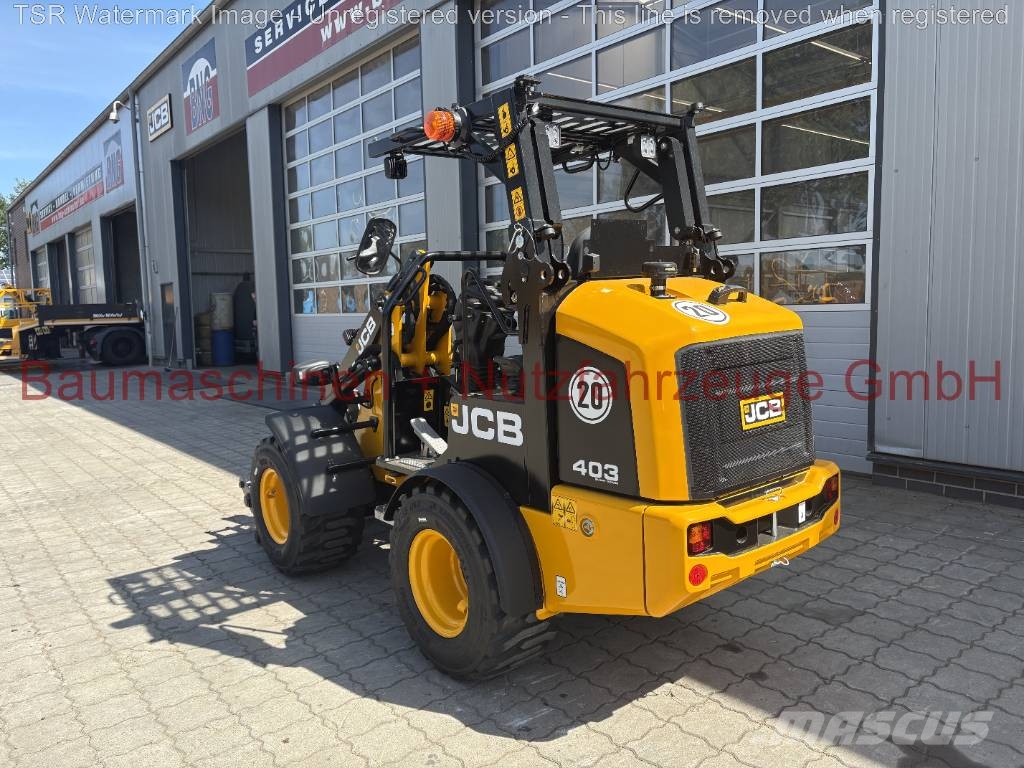 JCB 403 25PS Klappdach BJ 26 Iekrāvēji uz riteņiem