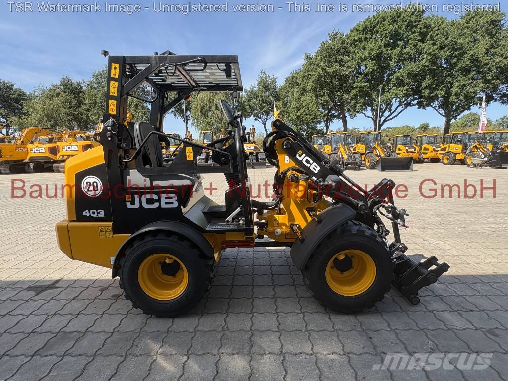 JCB 403 25PS Klappdach BJ 26 Iekrāvēji uz riteņiem