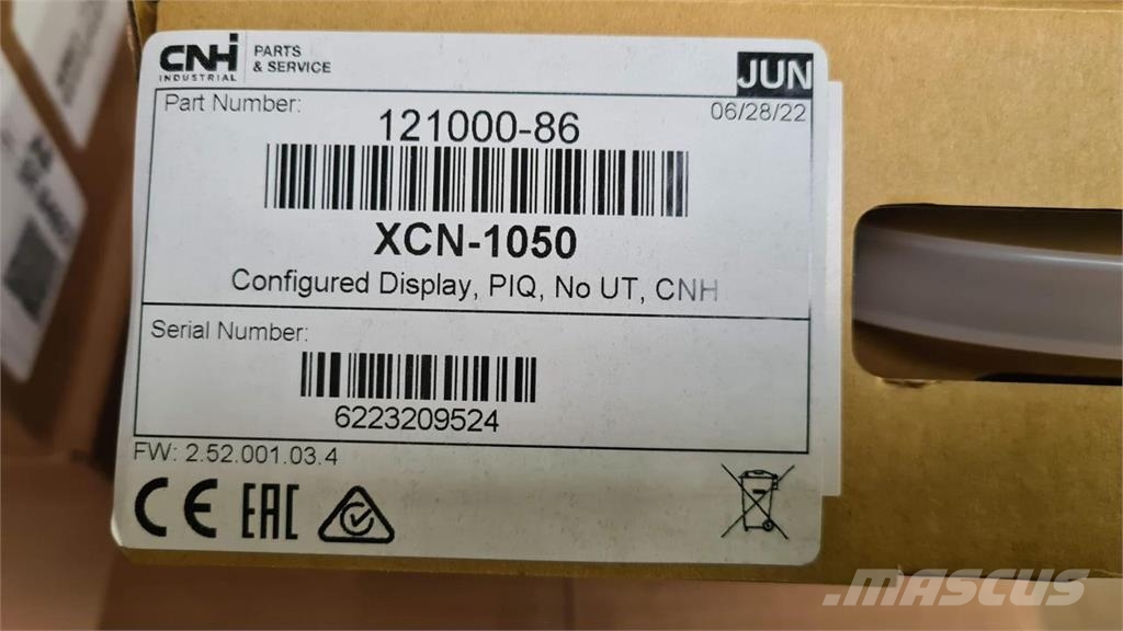 Trimble XCN 1050 DISPLAY TRIMBLE CNH GPS