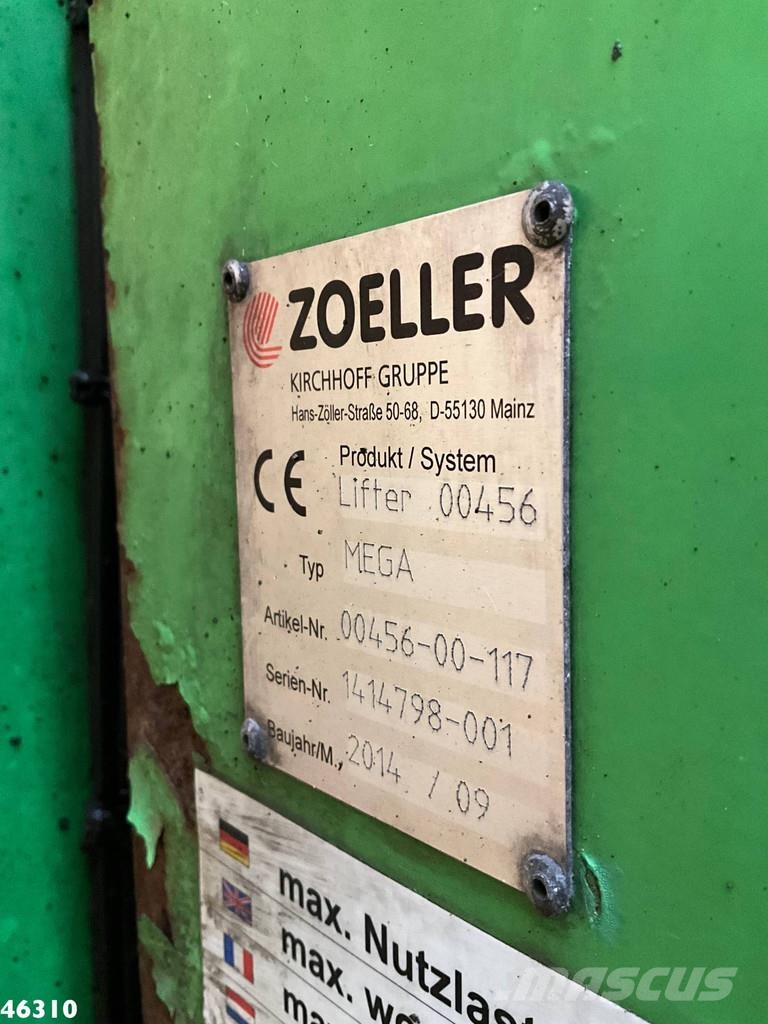 DAF FAG CF 290 Euro 6 Zoeller 20m³ Komunalni tovornjaki