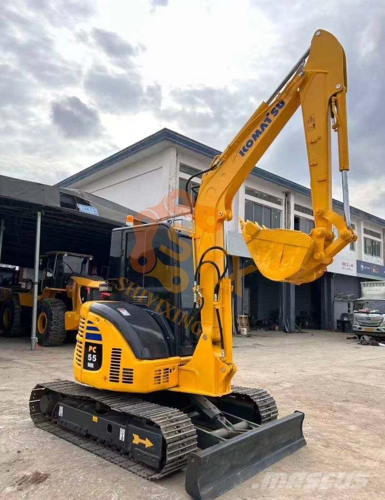 Komatsu PC55MR Bagri na kolesih