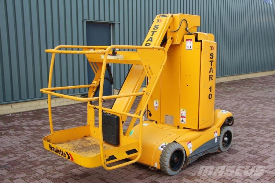 Haulotte Star 10AC Electric, 10m Working Height, 3m Reach, Kuukulkijat