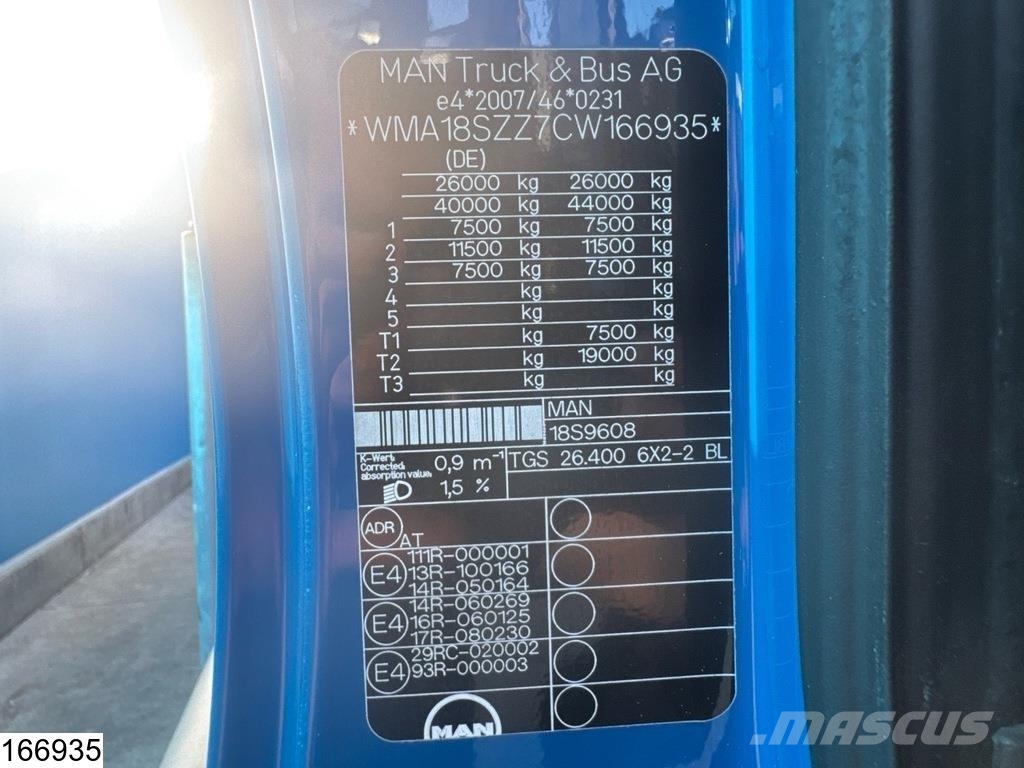 MAN TGS 26 400 6x2, EURO 5, Esterer 20.410 L, 4 Comp Kamioni cisterne
