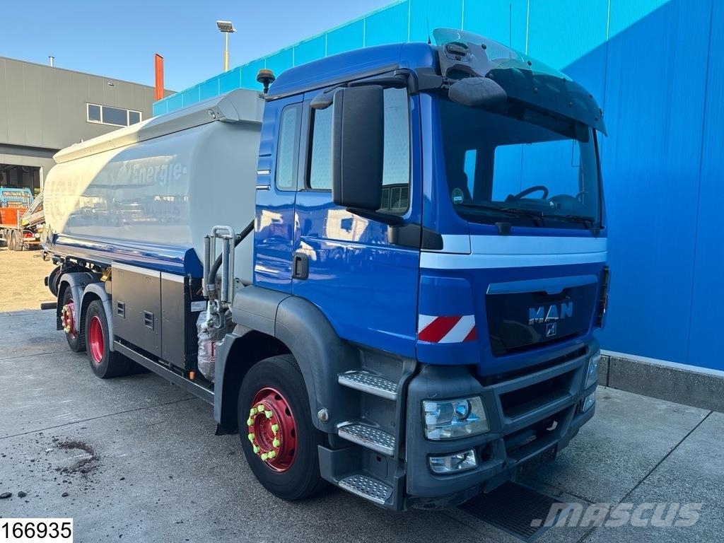 MAN TGS 26 400 6x2, EURO 5, Esterer 20.410 L, 4 Comp Kamioni cisterne