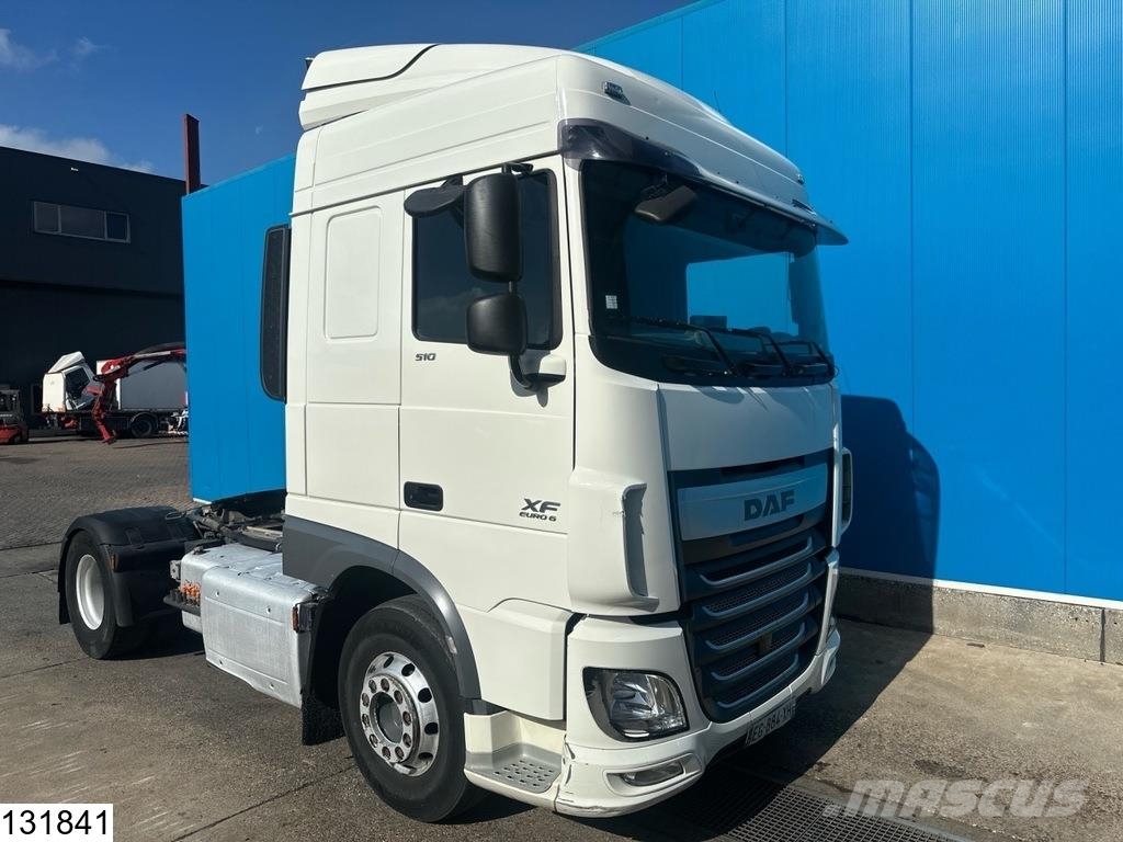 DAF XF 510 EURO 6, PTO, Hydrayliek Sattelzugmaschinen