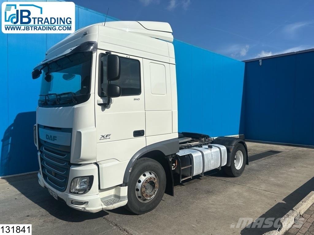DAF XF 510 EURO 6, PTO, Hydrayliek Sattelzugmaschinen