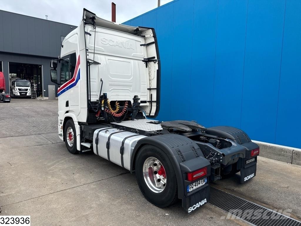 Scania R 500 EURO 6e, ACC, Retarder, Standairco Cabezas tractoras