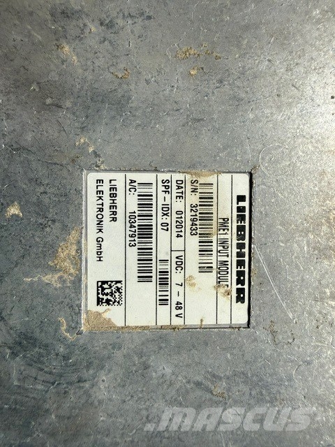 Liebherr L 576 USED MOULE COMPLET Sähkö ja elektroniikka