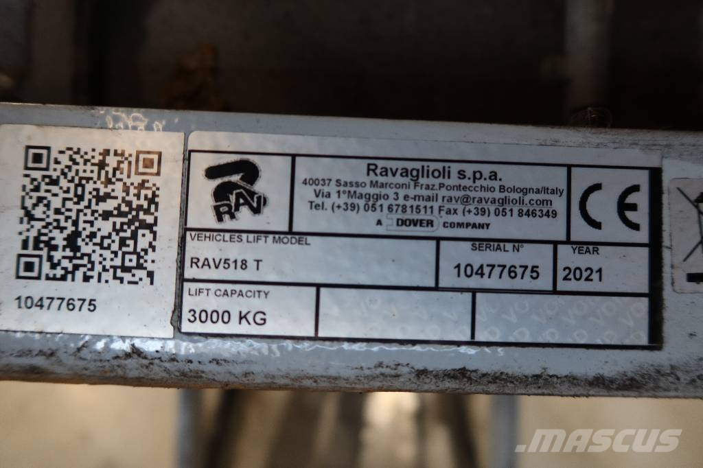 Ravaglioli RAV518T Scheren-Arbeitsbühnen