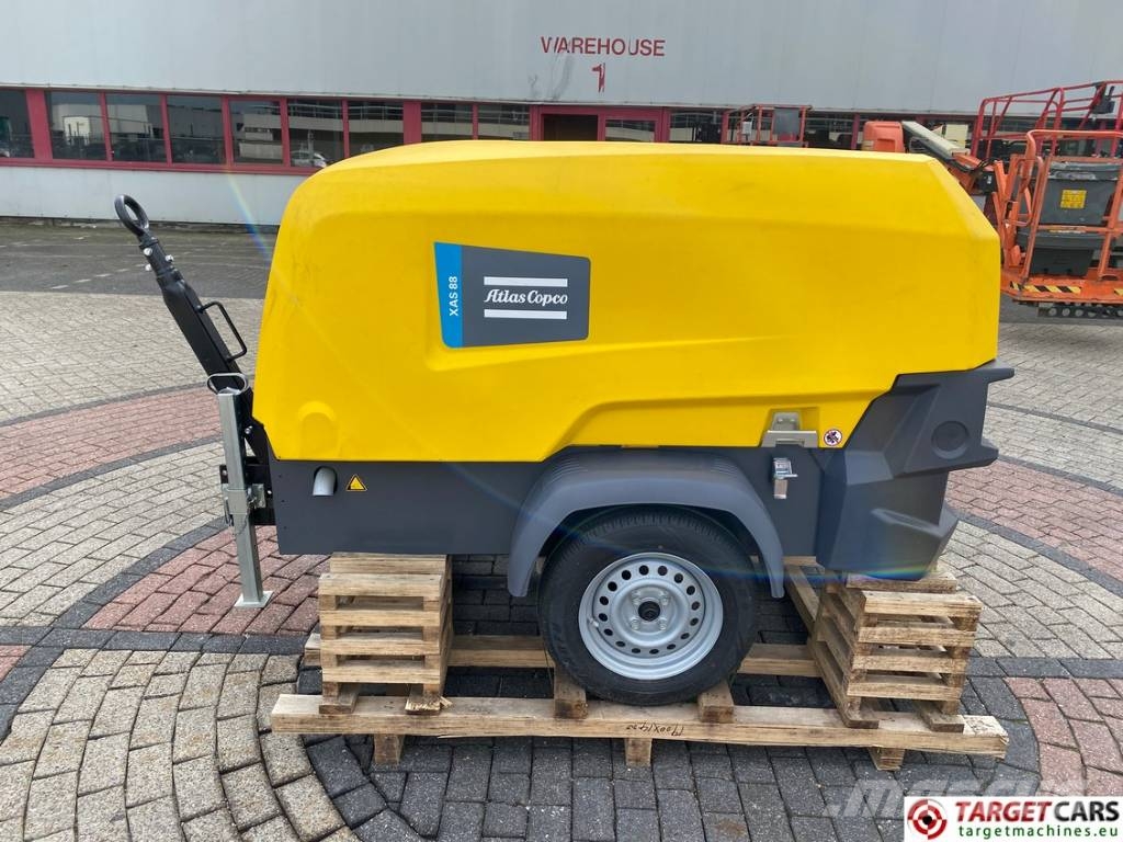 Atlas Copco XAS88 Air Compressor 7Bar 5000L/M New Unused Kompresori