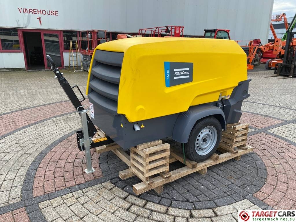 Atlas Copco XAS88 Air Compressor 7Bar 5000L/M New Unused Kompresori