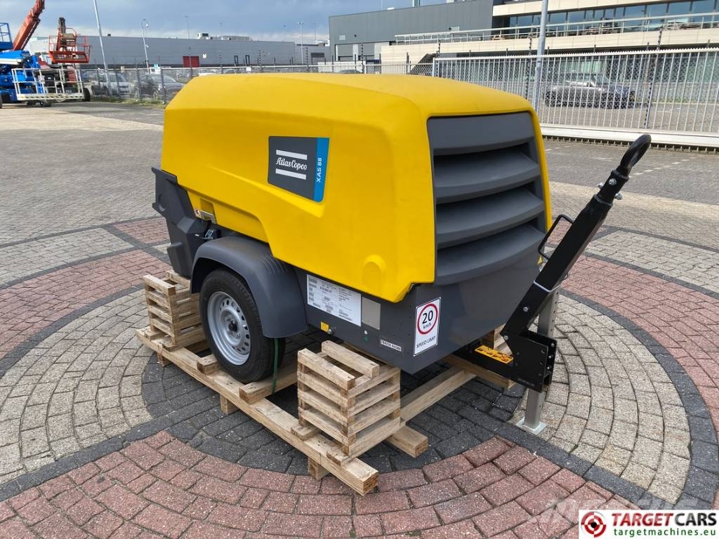 Atlas Copco XAS88 Air Compressor 7Bar 5000L/M New Unused Kompresori