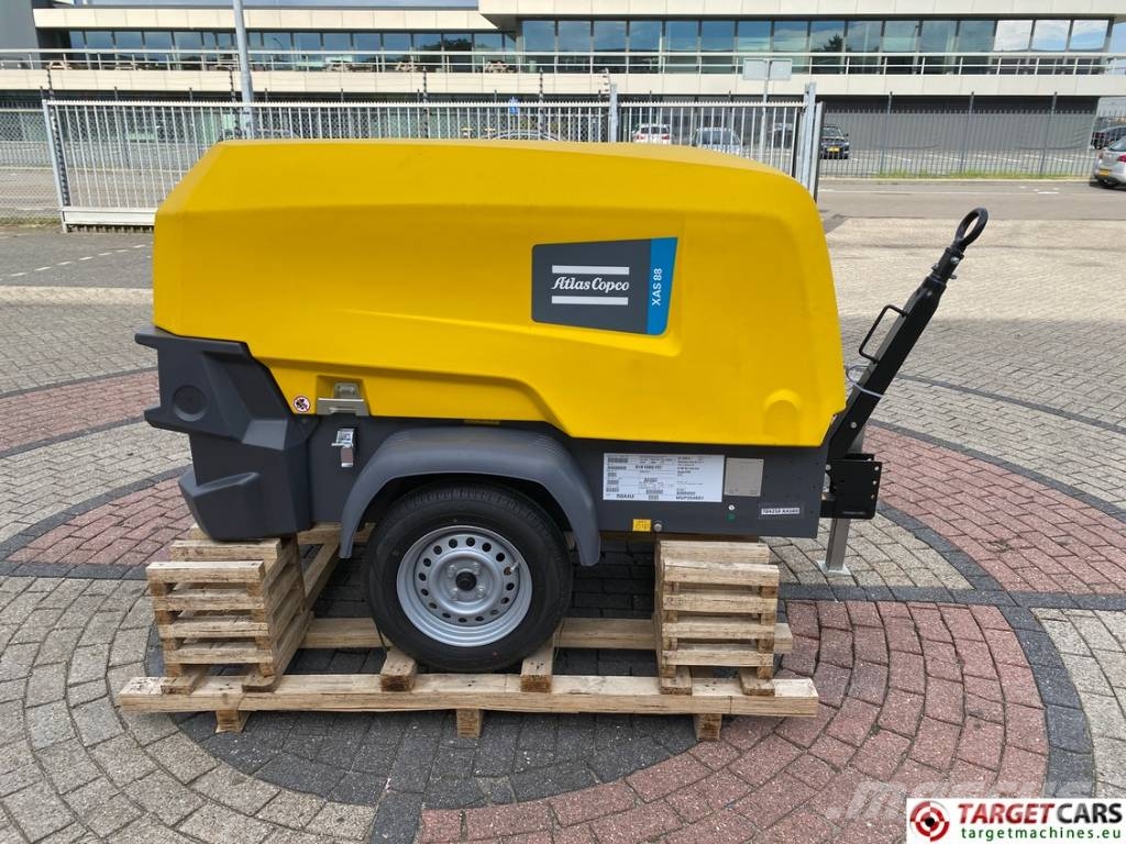 Atlas Copco XAS88 Air Compressor 7Bar 5000L/M New Unused Kompresori