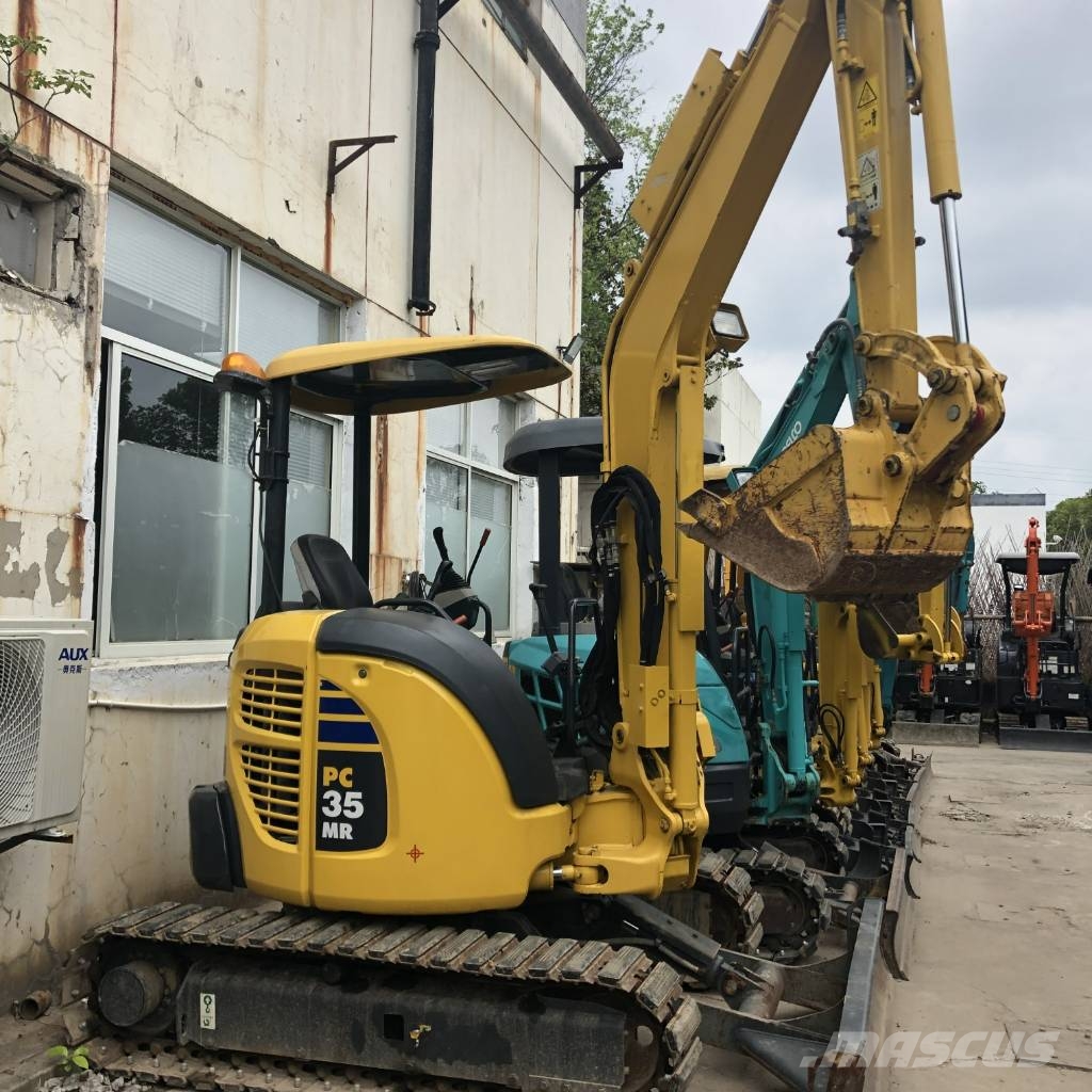 Komatsu PC 35 MR Mini bagri <7t