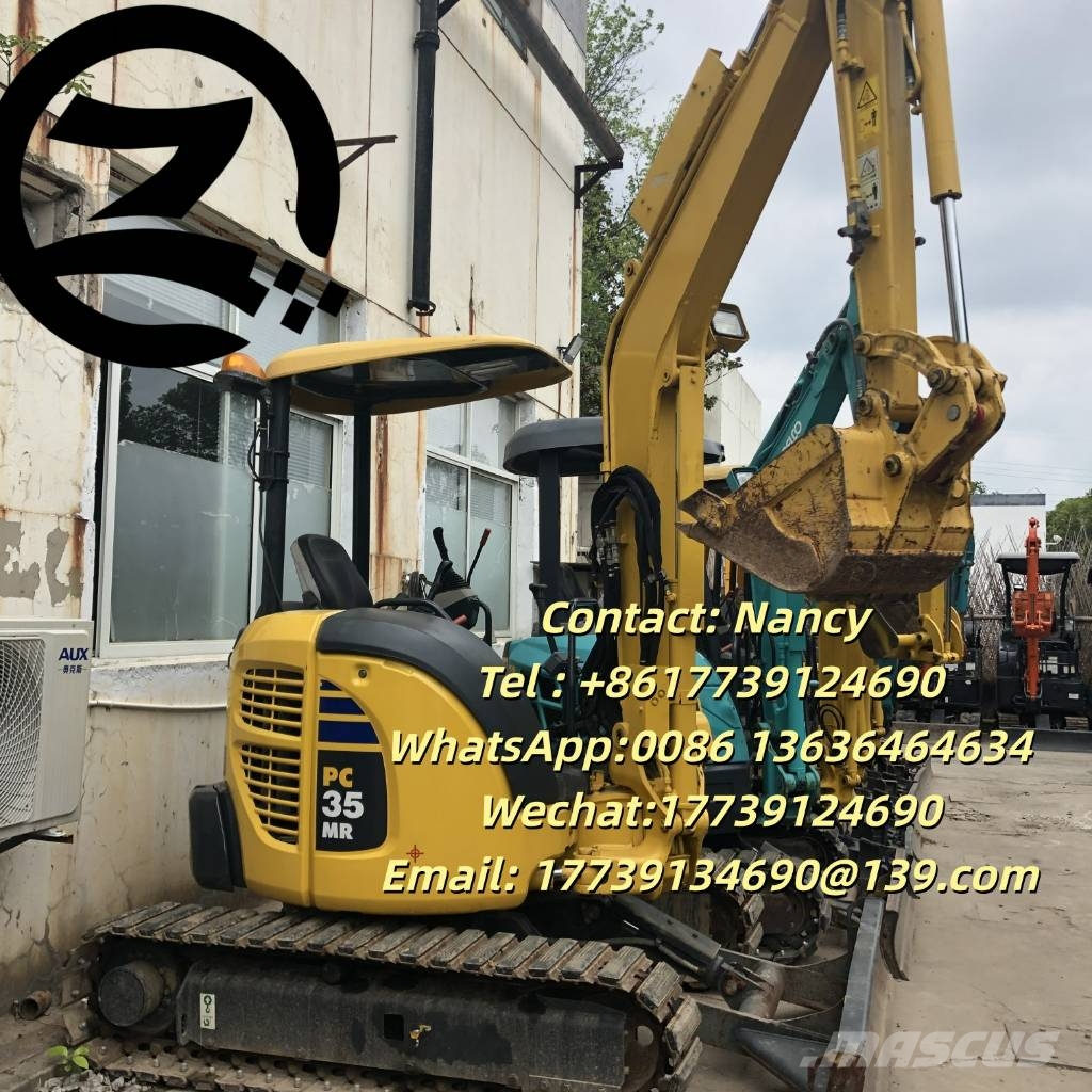 Komatsu PC 35 MR Mini bagri <7t