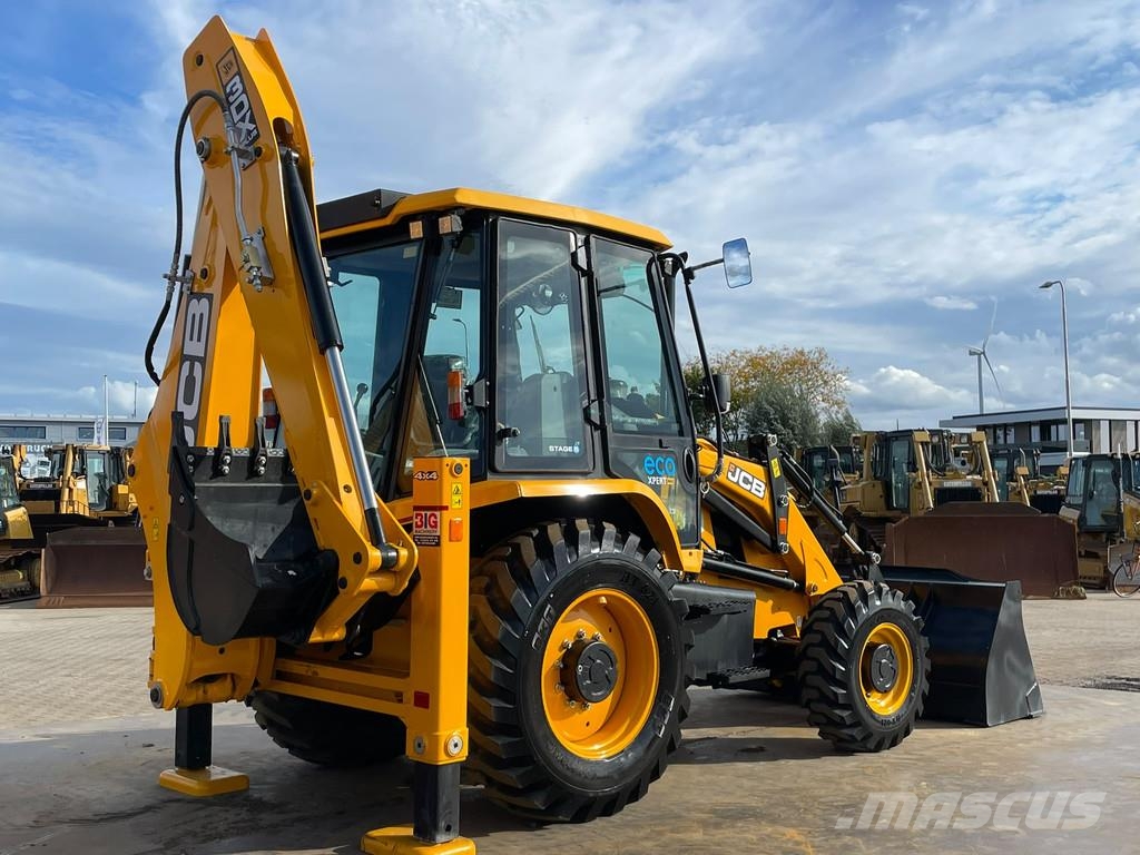 JCB 3DX 4WD hammerlines Graaf-laadcombinaties