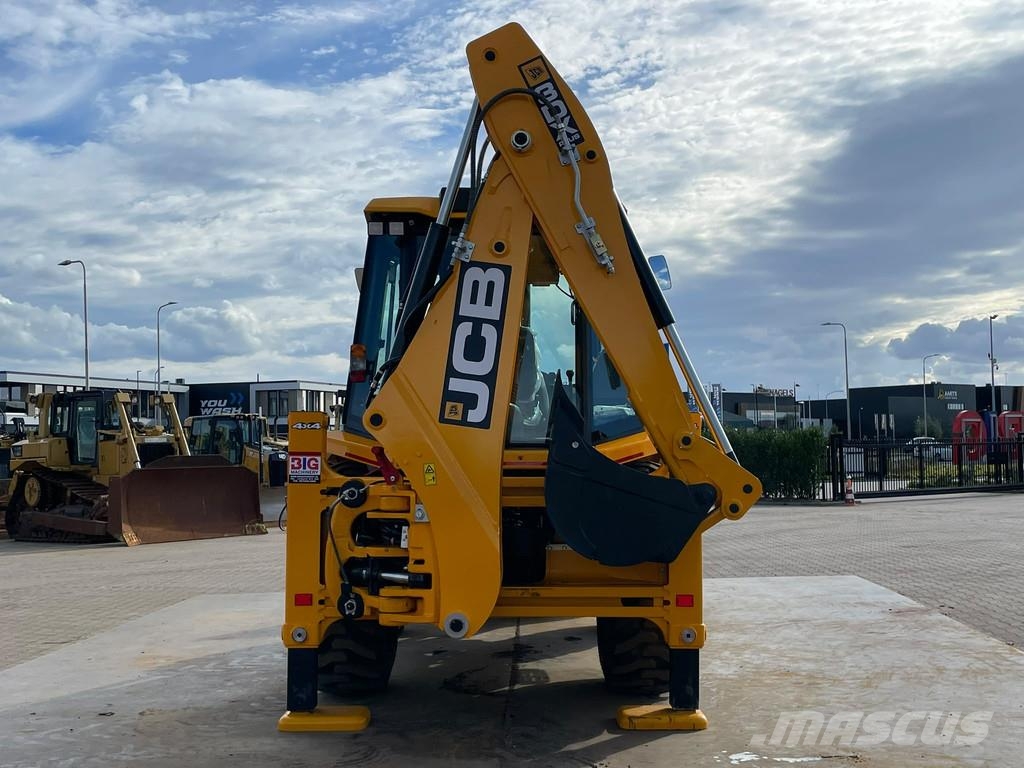 JCB 3DX 4WD hammerlines Graaf-laadcombinaties