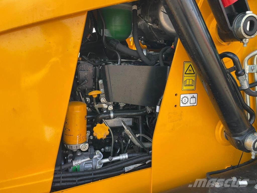 JCB 3DX 4WD hammerlines Graaf-laadcombinaties