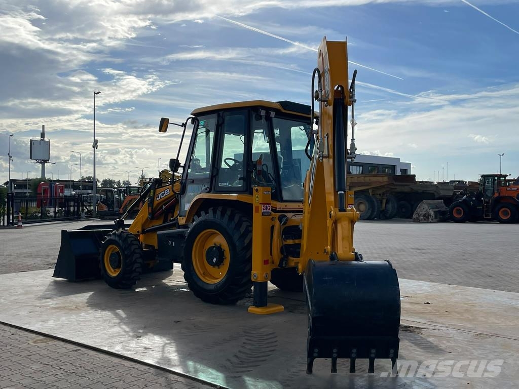 JCB 3DX 4WD hammerlines Graaf-laadcombinaties