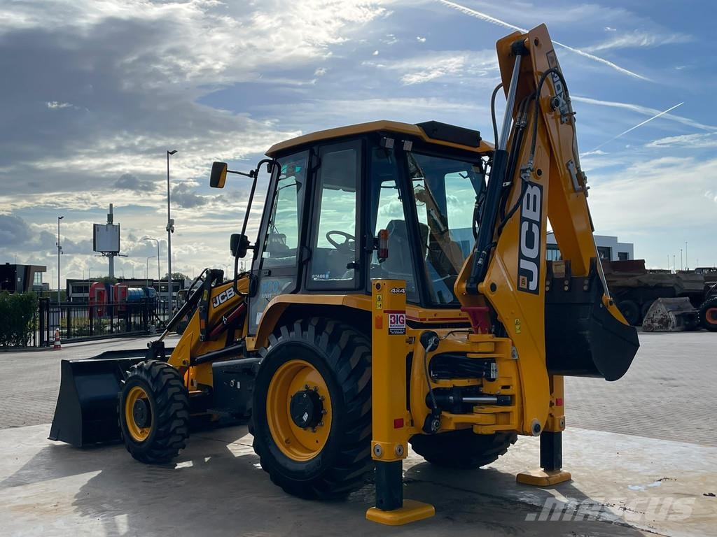 JCB 3DX 4WD hammerlines Graaf-laadcombinaties