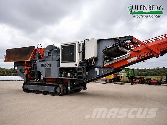 Sandvik Typ QJ341 الكسارات المتنقلة