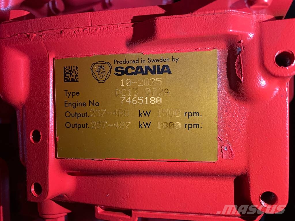 Scania DC13 072A - 550 kVA Generator - DPX-19764 Geradores a diesel