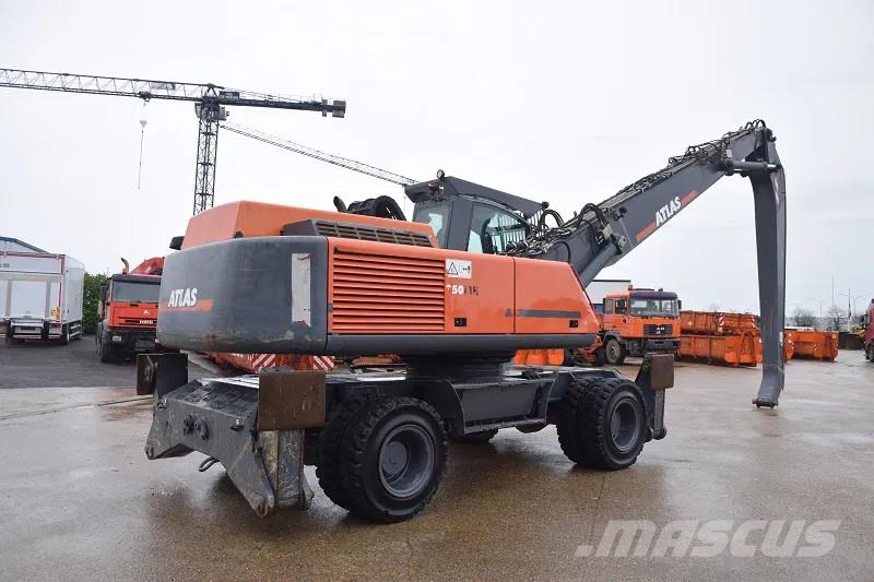 Atlas 350 MH Long reach Перевантажувачі металобрухту/промислові навантажувачі