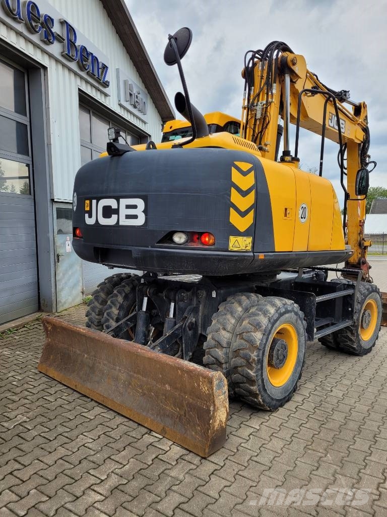 JCB JS 145 W Pyöräkaivukoneet