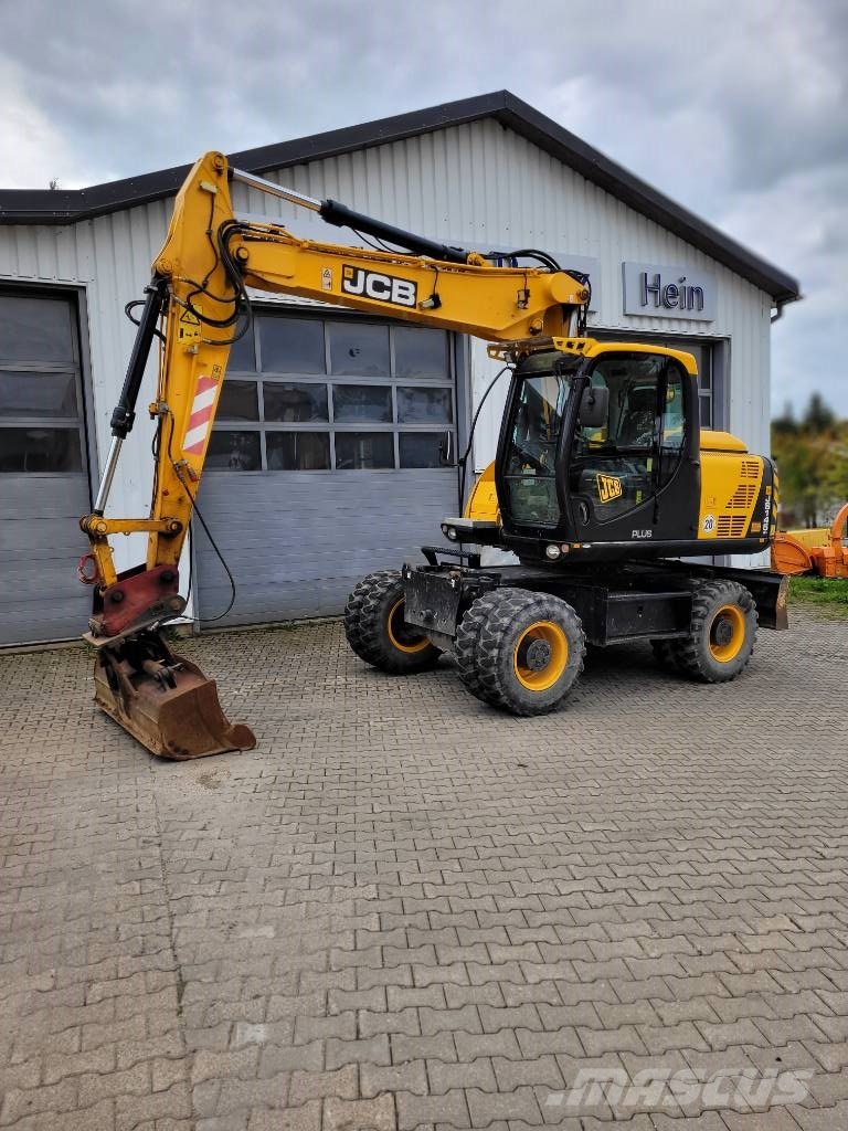 JCB JS 145 W Pyöräkaivukoneet