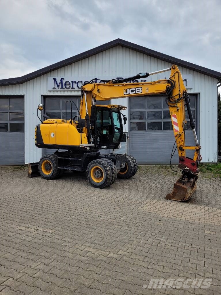 JCB JS 145 W Pyöräkaivukoneet