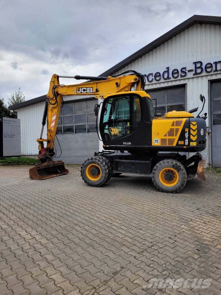 JCB JS 145 W Pyöräkaivukoneet