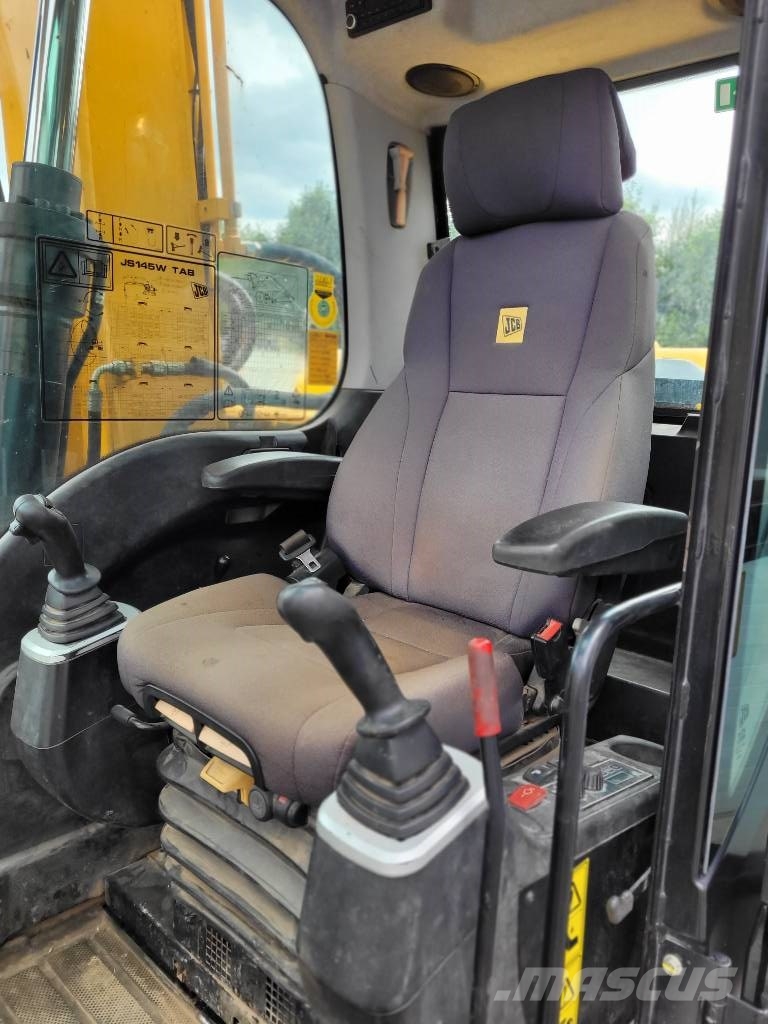 JCB JS 145 W Pyöräkaivukoneet