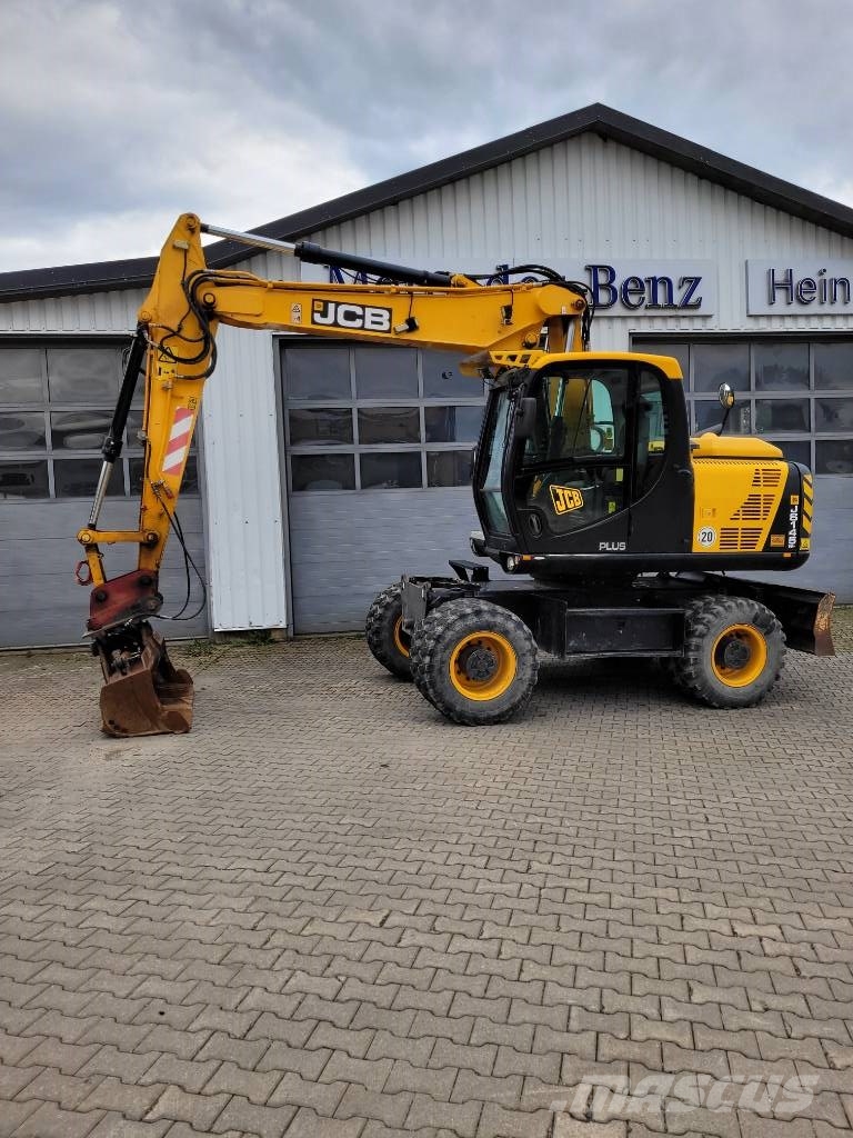 JCB JS 145 W Pyöräkaivukoneet